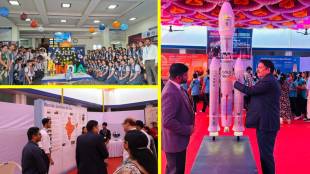 Senior ISRO scientist Dr S P Vyas inaugurated the three-day aerospace exhibition for rural students