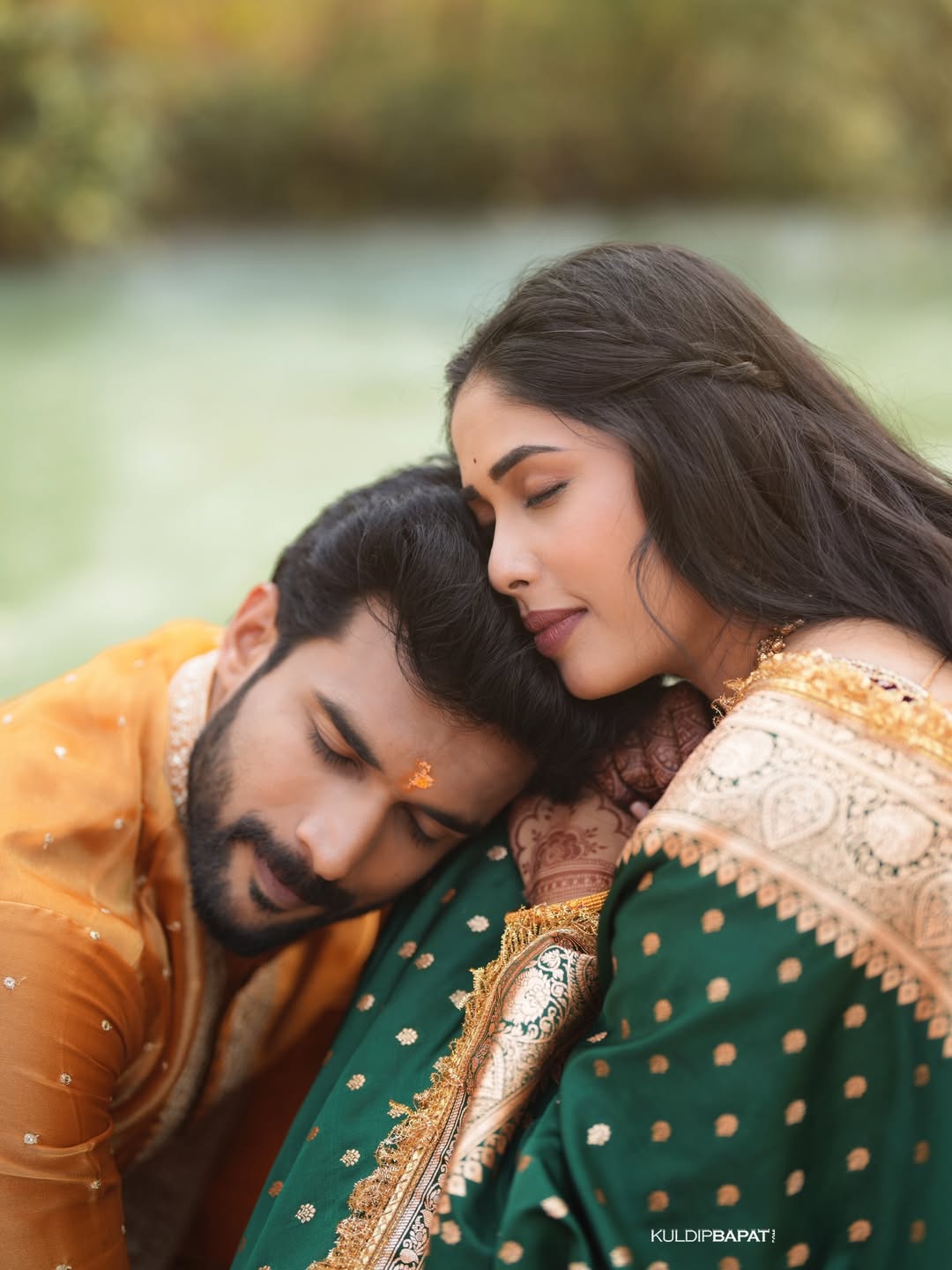 Vishal Nikam Akshaya Hindalkar Engagement Photos