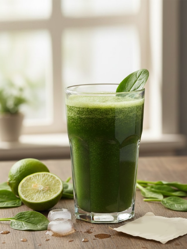 Health Benefits Of Drinking Spinach Juice Everyday