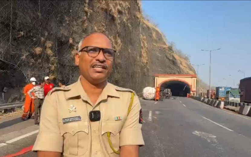 Mumbai pune expressway tanker accident