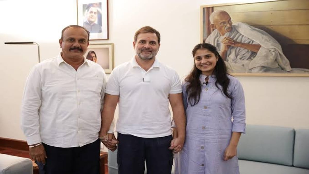 Gargi Sapkal open letter, Harshvardhan Sapkal Shivaji Maharaj controversy, Congress vs BJP Maharashtra politics, Tipu Sultan and Shivaji Maharaj remark, Harshvardhan Sapkal daughter's reply,