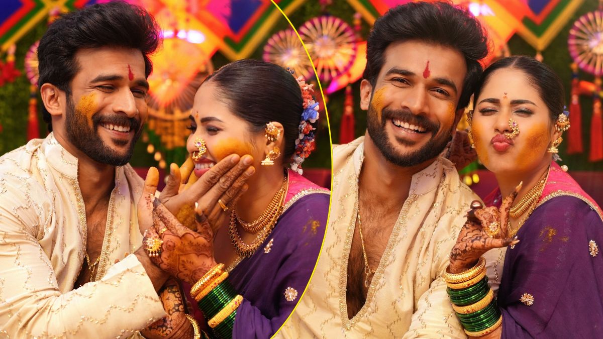 actor vishal nikam and actress akshaya hindalkar haldi ceremony photos viral on social media