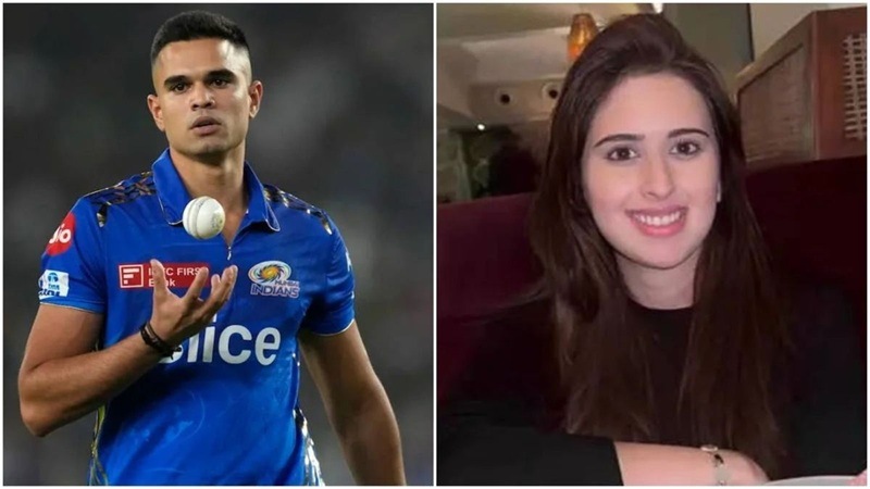 Arjun tendulkar and saaniya (Photo- Financial express)