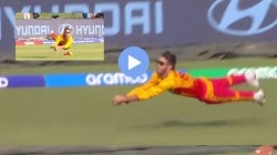 Oman vs Zimbabwe: टी-२० वर्ल्डकपच्या इतिहासात असा कॅच कधीच पाहिला नसेल! झिम्बाब्वेच्या खेळाडूने डाईव्ह मारून घेतला भन्नाट कॅच; पाहा Video
