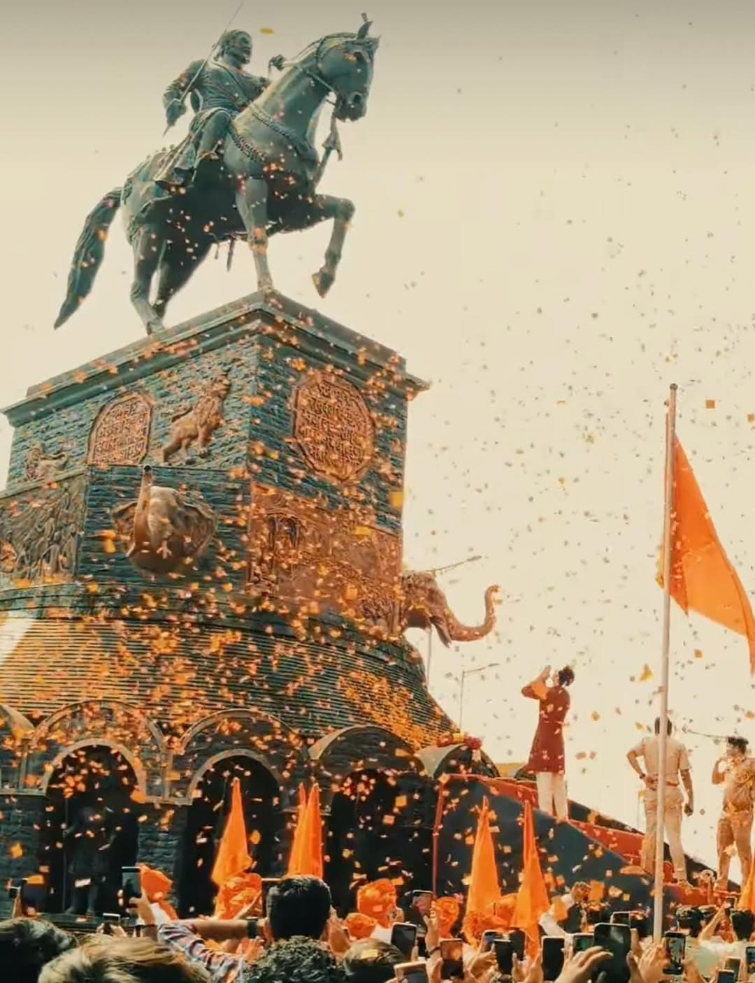 विकीने छावा सिनेमाशी संबंधित अनसीन फोटो शेअर केले आहेत.