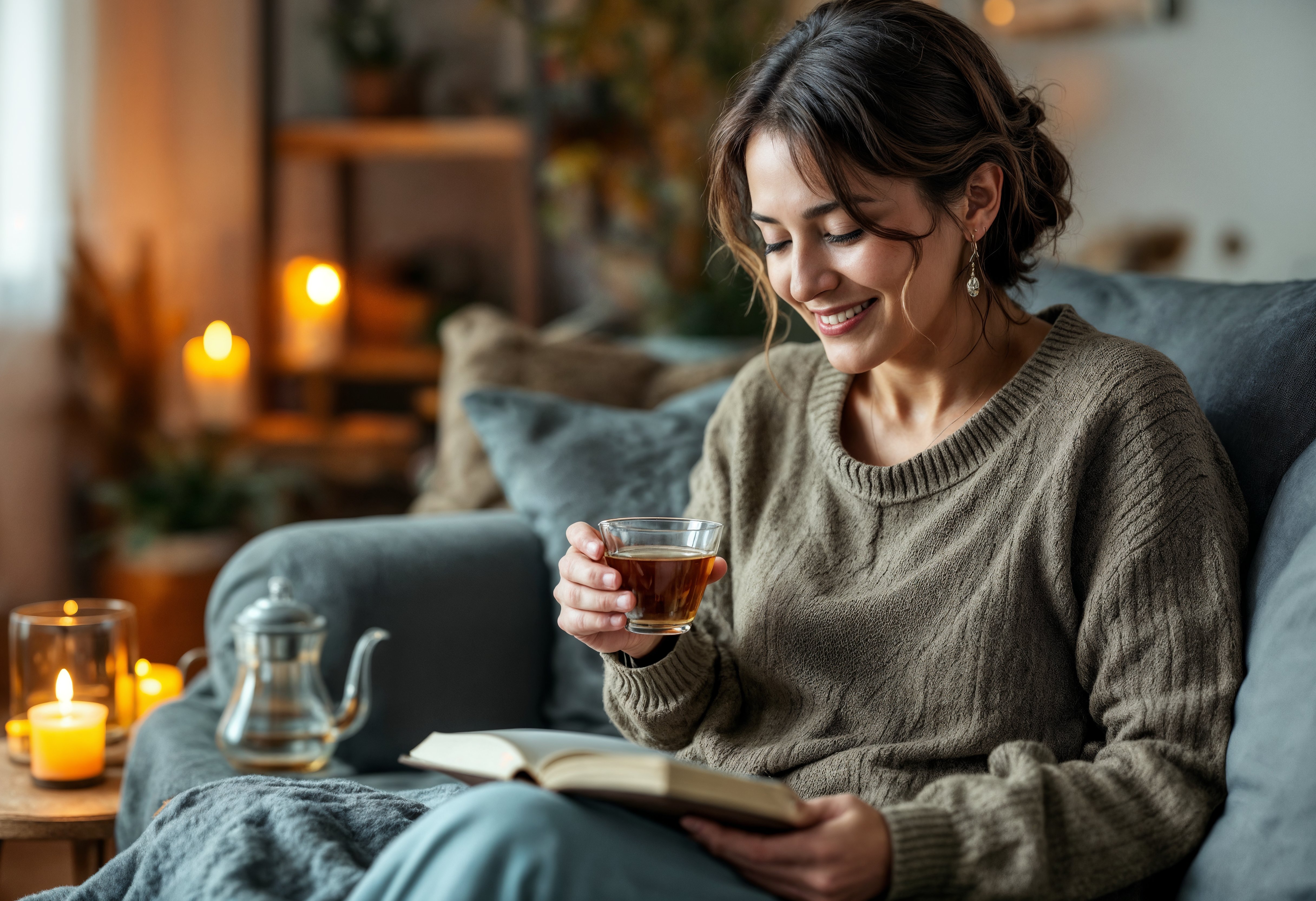 Night-time tea consumption side effects