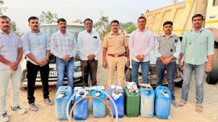 Diesel theft gang caught on Ahilyanagar-Solapur National Highway