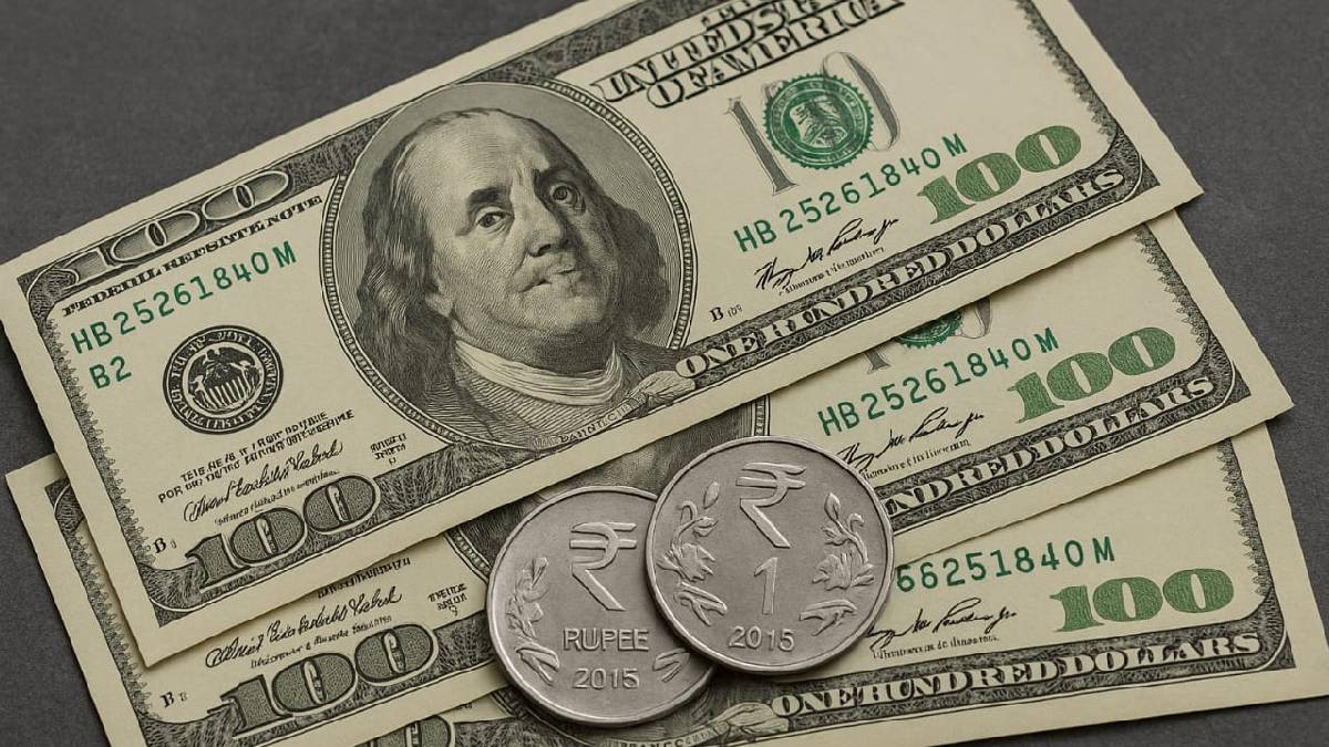 Rupee is falling; but the country's foreign reserves are at a record high