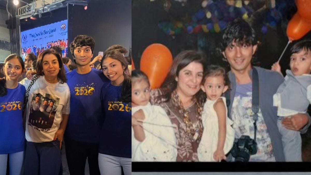 Farah Khan Shared A video on the ocassion of her 3 children birthday