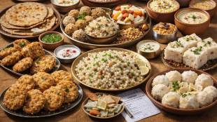Variety of fasting foods on the occasion of Mahashivratri