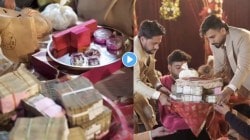 अबब! २१ तोळे सोनं, ७१ लाख रोख… नवरदेवाला लग्नात मिळालेला आहेर तर पहा, पुढे बघा काय झालं? Video Viral