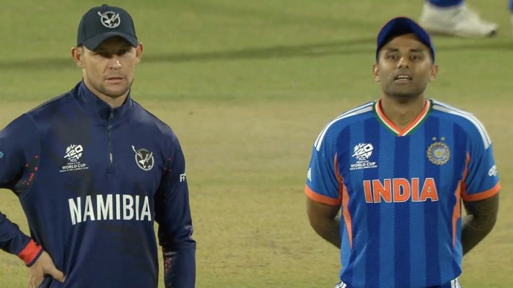 भारत विरुद्ध नामिबिया लाईव्ह स्कोअर अपडेट्स