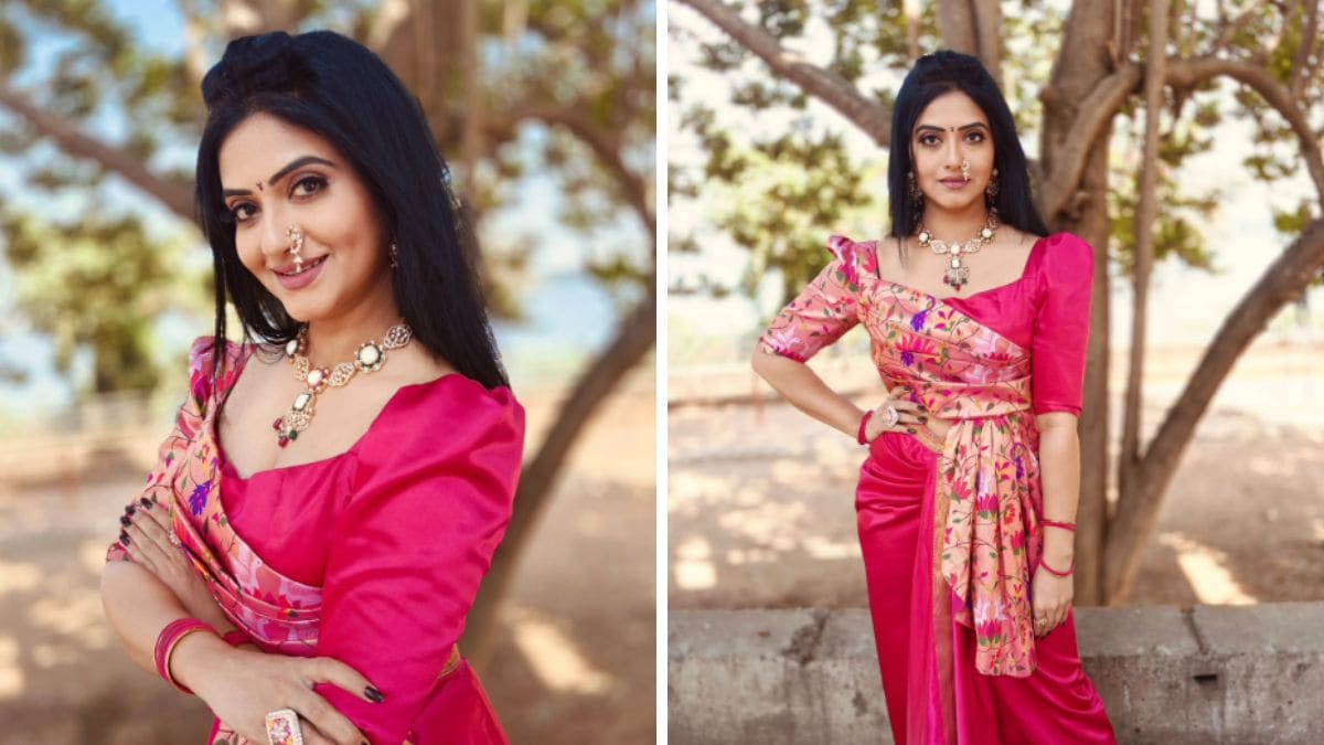 lagnanantar hoilach prem fame kashmira kulkarni shared traditonal look photos