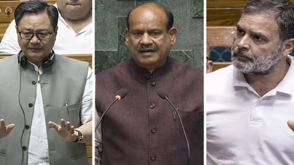 kiren rijiju and om birla