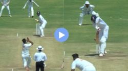 Ranji Trophy फायनमलध्ये केएल राहुलचा फ्लॉप शो! आकिब नबीच्या भन्नाट बॉलवर अशी पडली विकेट, Video