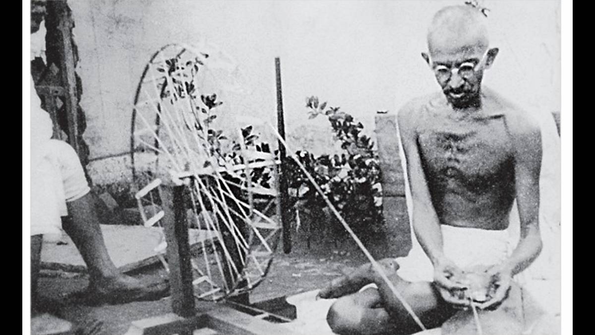 Gandhian philosophy transformed the freedom movement by linking swadeshi self reliance and mass participation through the charkha movement.