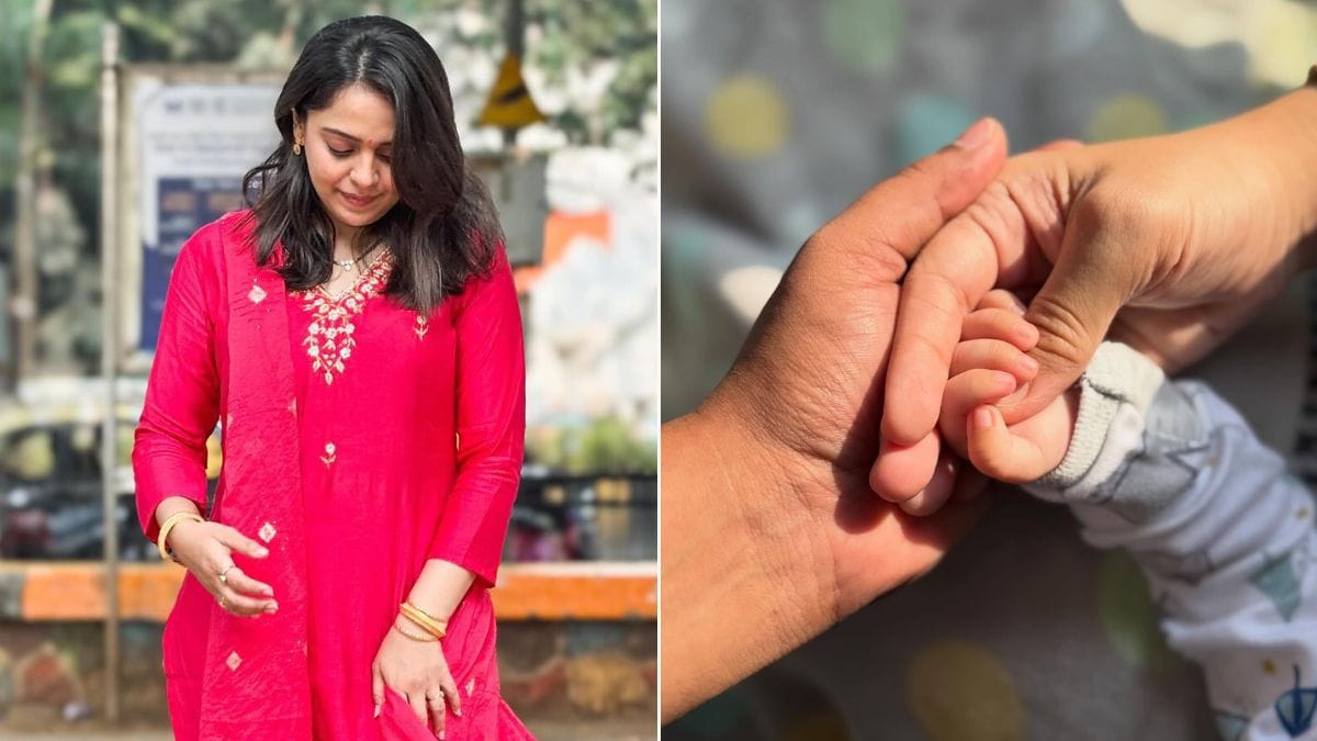 marathi actress kunjika kalwint baby boy naming ceremony photo viral on social media