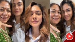 Video : मृणाल ठाकूरच्या आईने पूर्ण केली ‘ती’ इच्छा, माय-लेकींचा गोड क्षण समोर; अहिराणी भाषेत संवाद साधत म्हणाली…