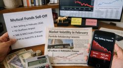 Mutual Fund: म्युच्युअल फंड कंपन्यांनाही शेअर बाजार कोसळण्याची भीती? फेब्रुवारीमध्ये विकले ४,१०० कोटी रुपयांचे शेअर्स