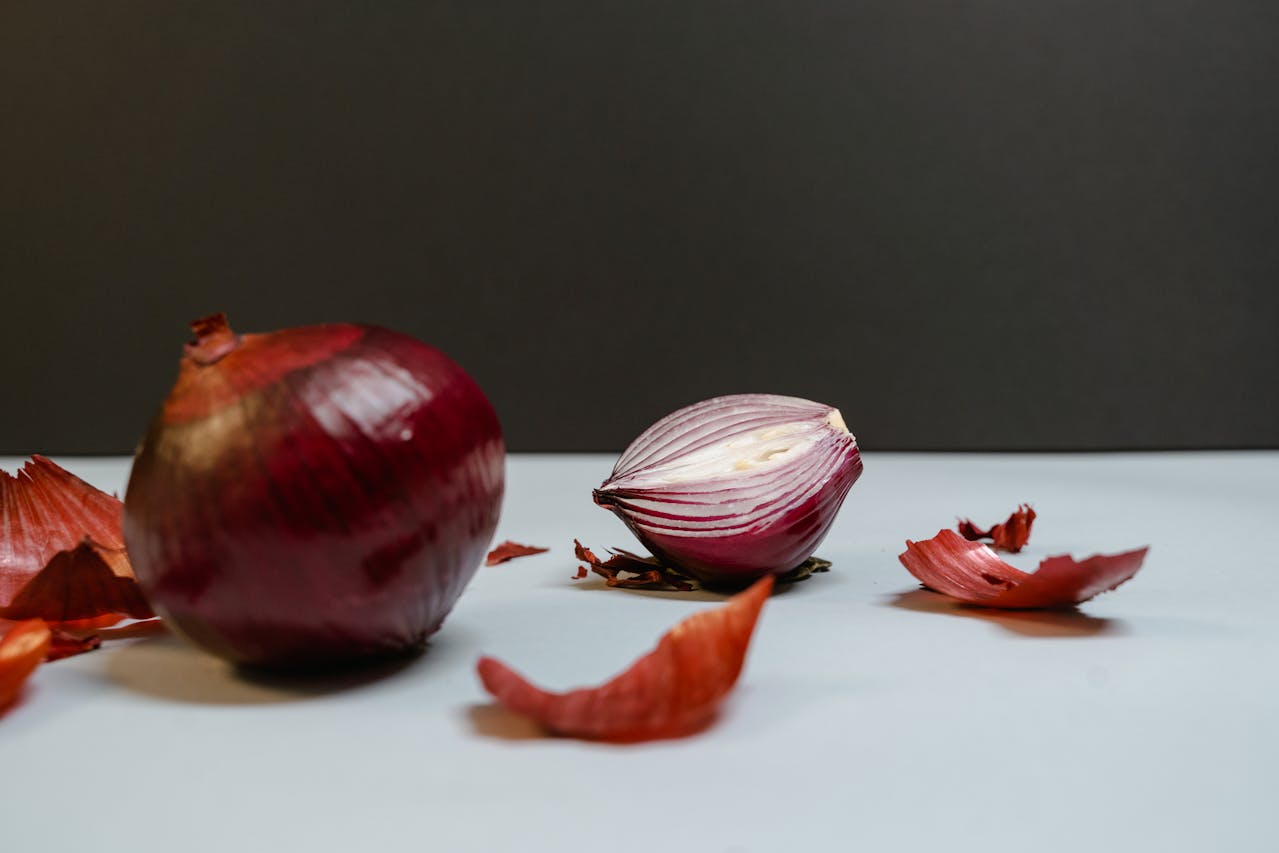 onion for growing rose