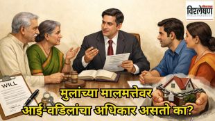 parents rights on child property