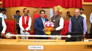 pcmc pimpri ajit pawar bronze statue ajit srushti announcement