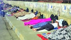 भावी पोलिसांची मैदानाबाहेरच अग्निपरीक्षा 