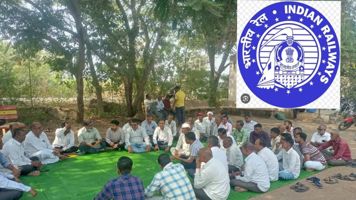 Manmad Indore railway line project