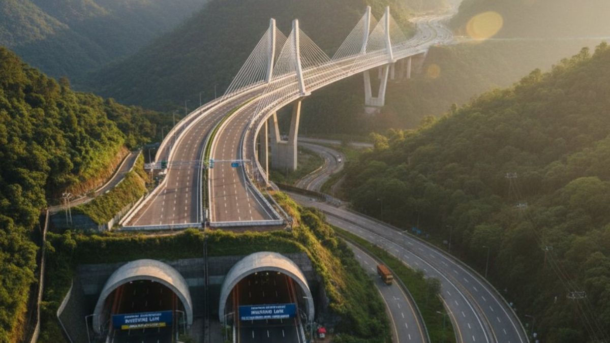 pune mumbai expressway MSRDC missing link project delay Pune