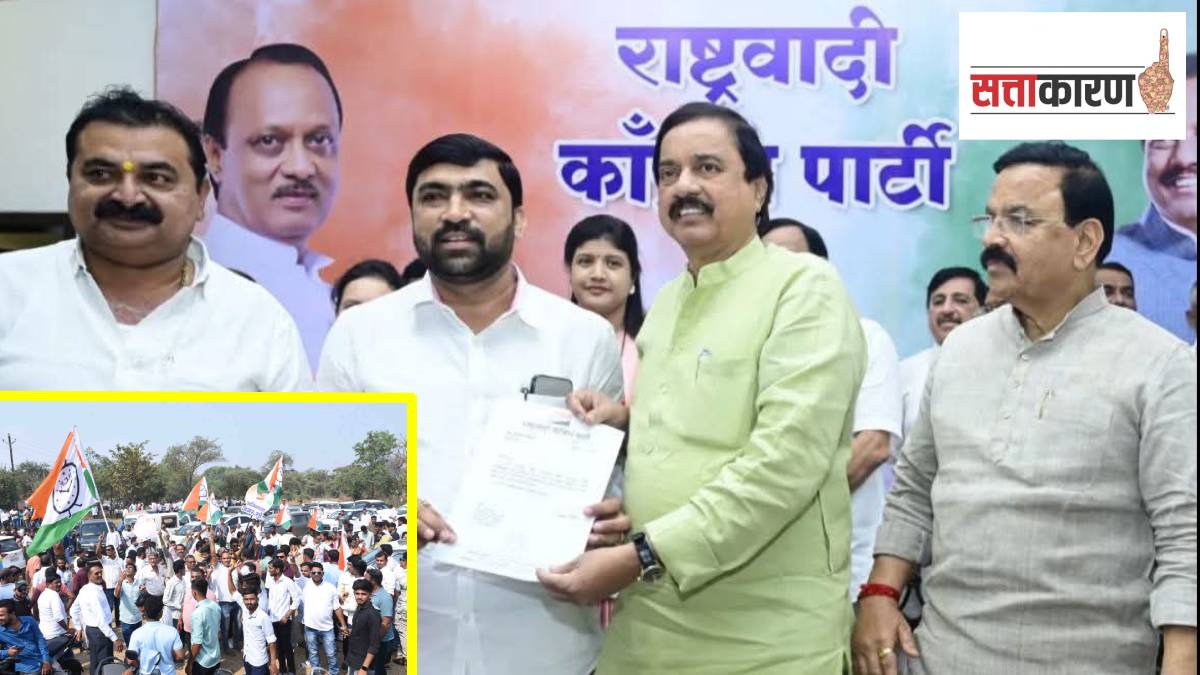 NCP gains sixteen seats in Raigad Zilla Parishad with strategic Shiv Sena Thackeray support