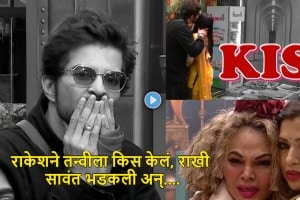 Rakhi Sawant cutting her own hair in Bigg Boss Marathi 6 after Raquesh Bapat Tanvi Kolte dance