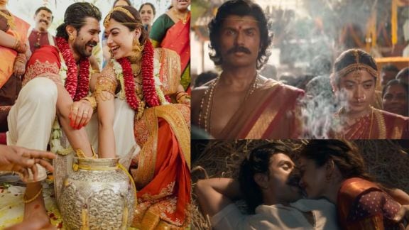 Rashmika Mandanna and Vijay Deverakonda in Ranaballi Movie Promo Song