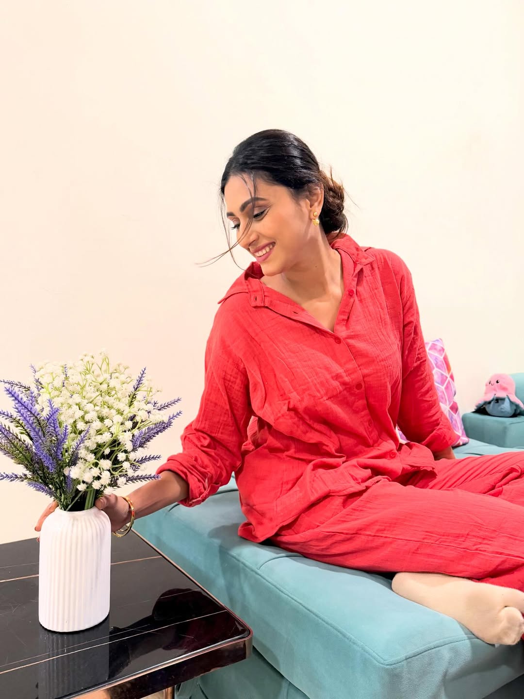 reshma shinde beautiful home photos best view from balcony modern furniture