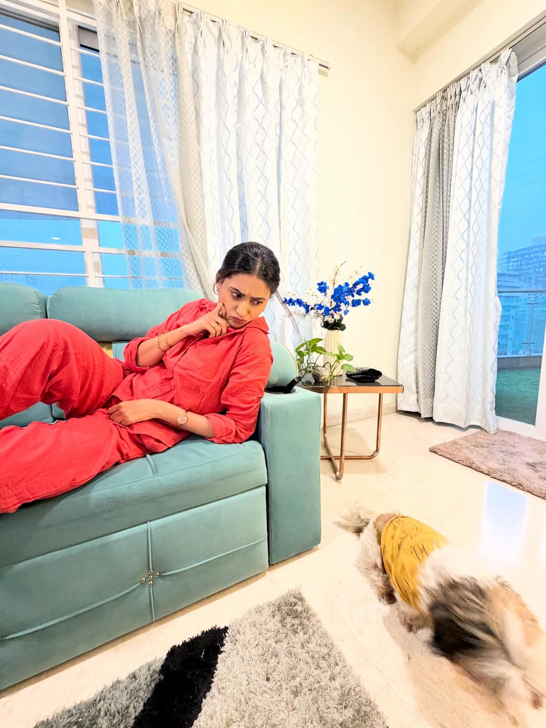 reshma shinde beautiful home photos best view from balcony modern furniture