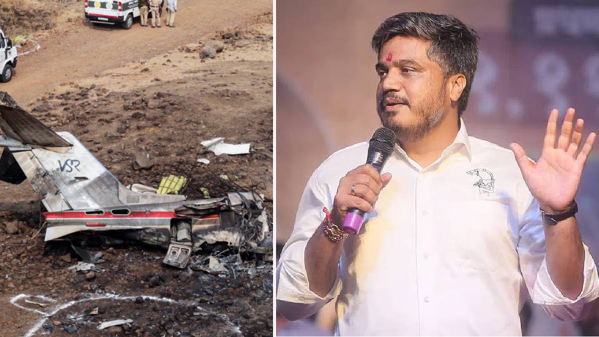 rohit pawar on ajit pawar plane black box