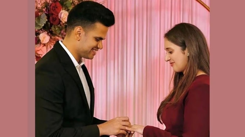 Arjun tendulkar and saaniya (Photo- Financial express)