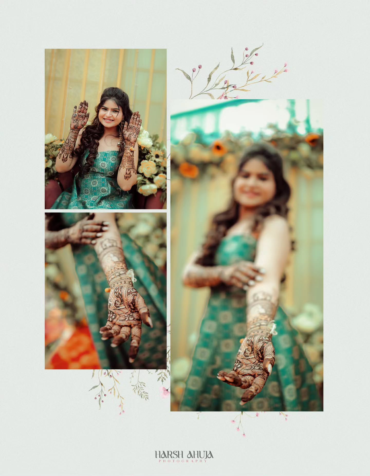 sakshi mahajan mehandi photos 