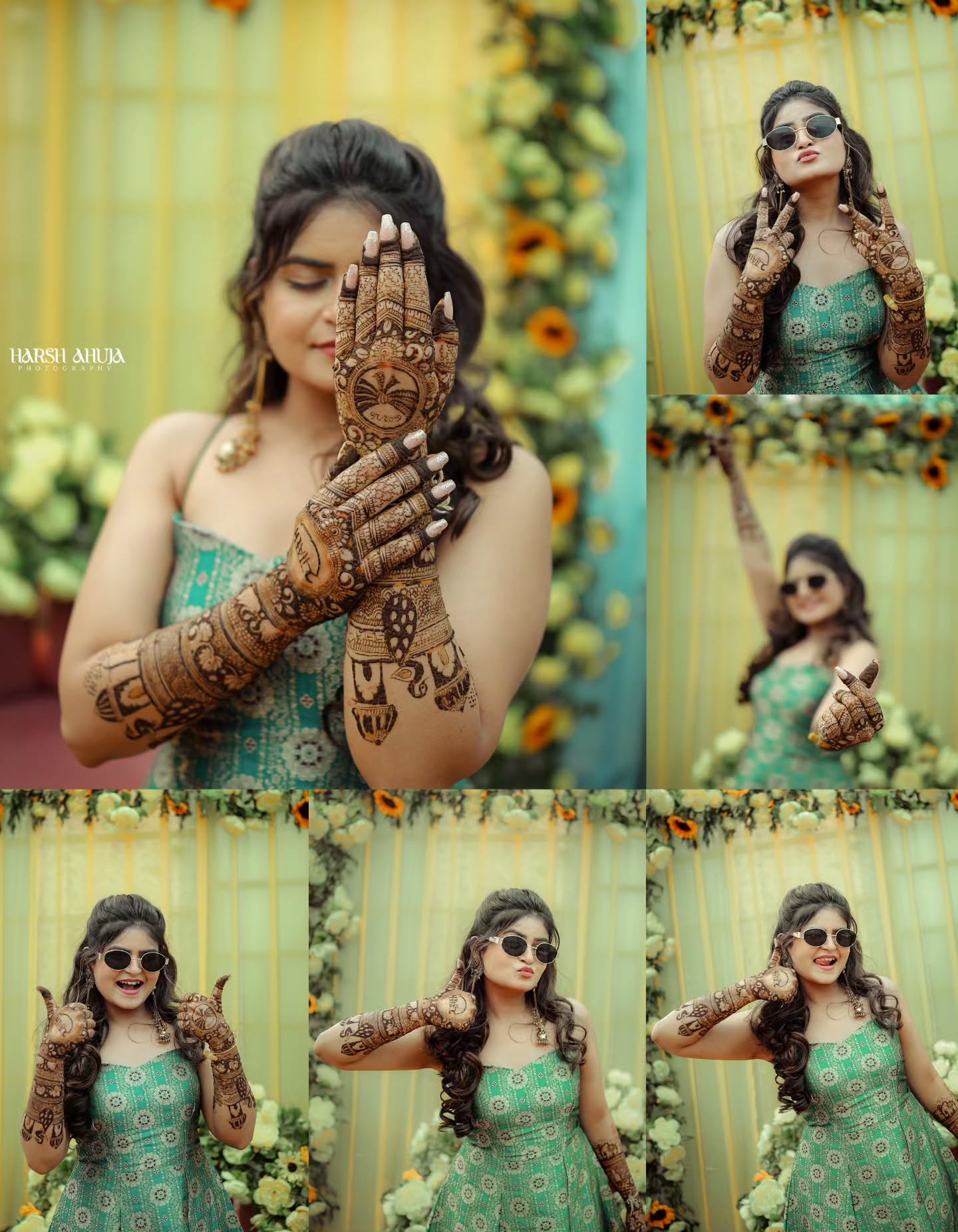 sakshi mahajan mehandi photos 