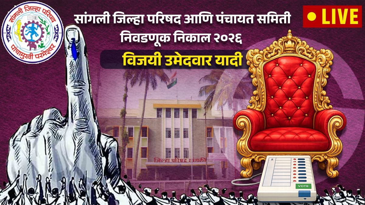 sangli ZP Election Result 2026 Ward Wise Winner List | सांगली जिल्हा परिषद वॉर्डनिहाय निकाल २०२६