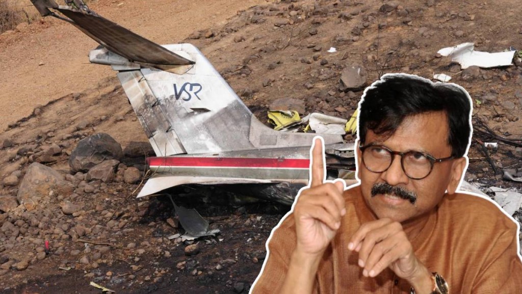 sanjay raut baramati plane crash