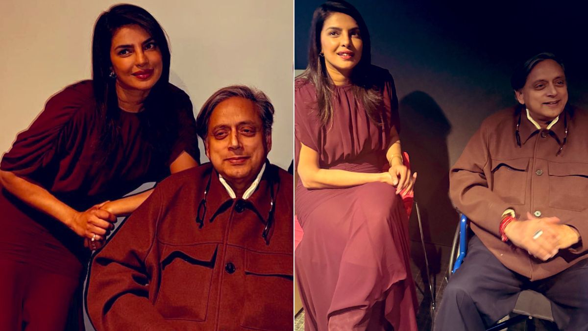 shashi tharoor praises priyanka chopra for making india proud shares harvard india conference 2026 photos on social media