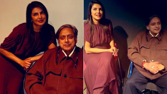 shashi tharoor praises priyanka chopra for making india proud shares harvard india conference 2026 photos on social media