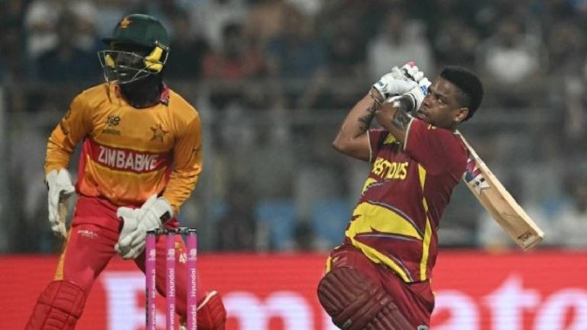 Wes Vs Zim T20 World Cup 2026: वेस्ट इंडिजचा झिम्बाब्वेवर १०७ धावांनी प्रचंड विजय; १९ षटकार, १७ चौकारांची आतषबाजी