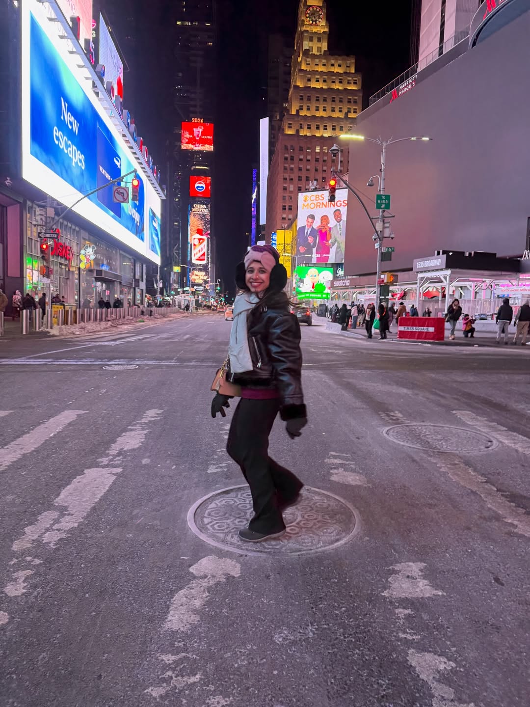 shreya bugde celebrate birthday near new york times square shares photos