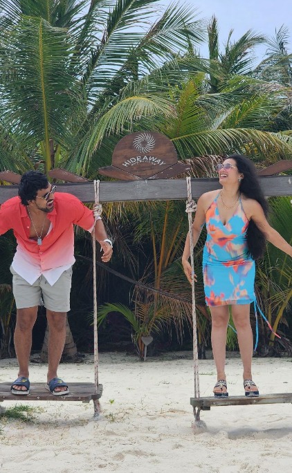 siddharth khirid went to maldives for honeymoon trip with wife