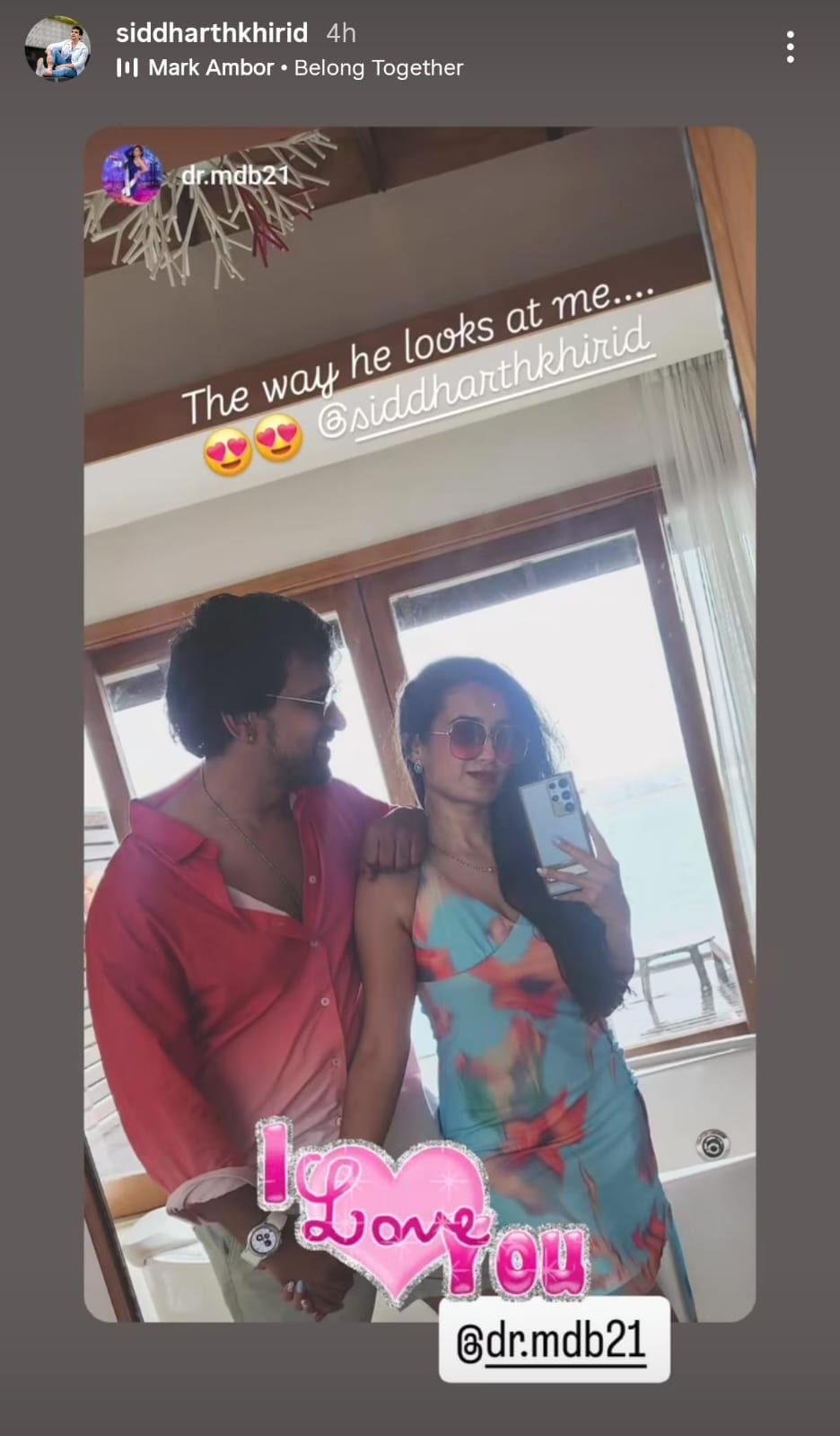 siddharth khirid went to maldives for honeymoon trip with wife