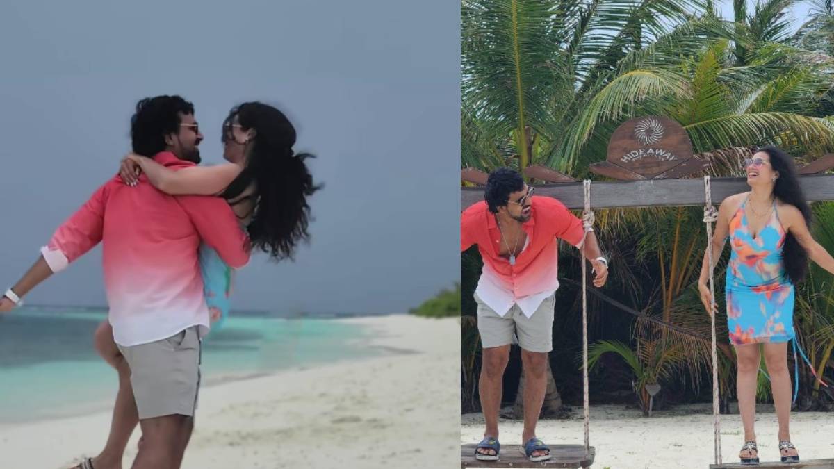 siddharth khirid went to maldives for honeymoon trip