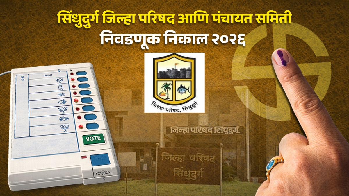 Sindhudurg ZP Election Result Live | Sindhudurg ZP Ward 39 Election Result LIVE | Sindhudurg Zilla Parishad Ward 39 Result 2026 winner and vote margin | सिंधुदुर्गा जिल्हा परिषद वॉर्ड ३९ निवडणूक निकाल लाईव्ह २०२६