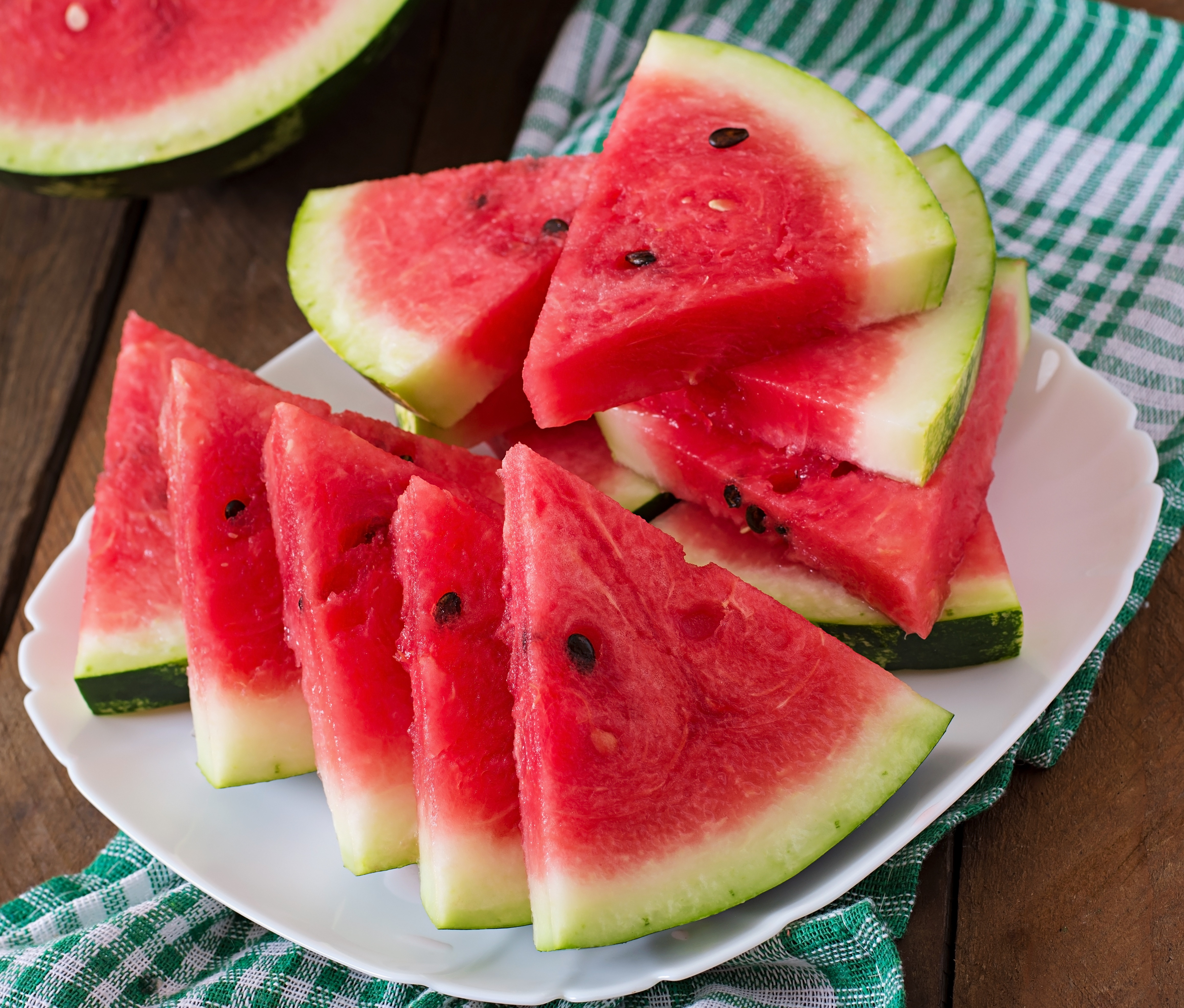 how to identify natural watermelon