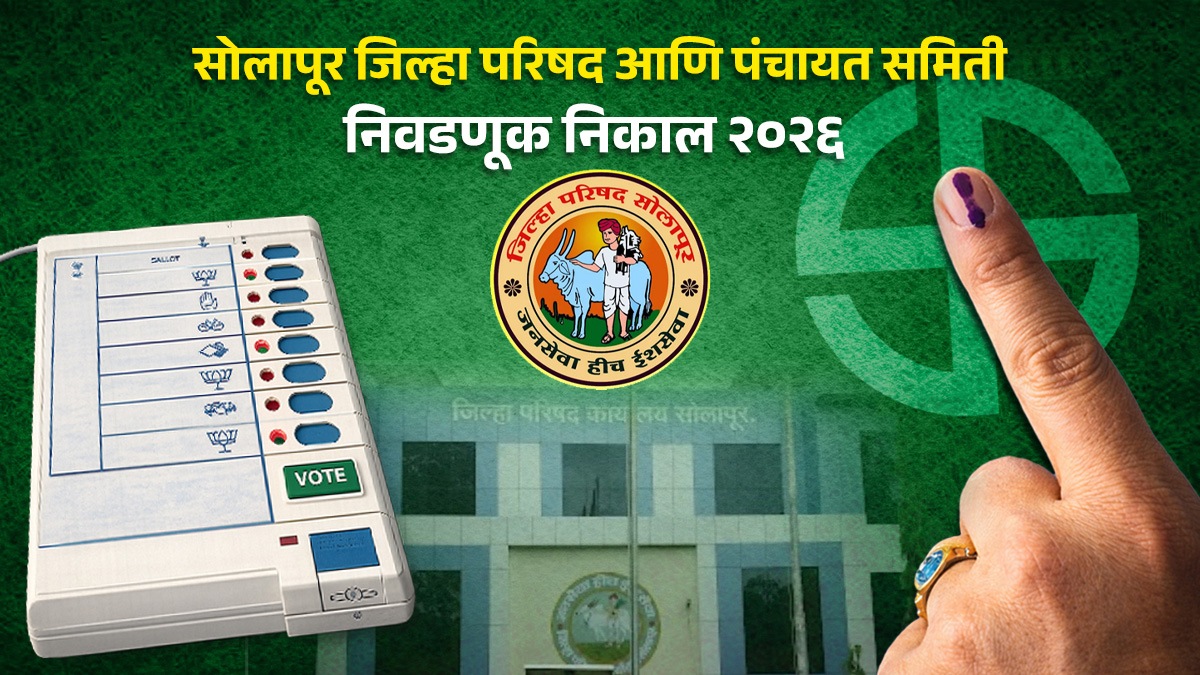 Solapur ZP Election Result Live | Solapur ZP Ward 61 Election Result LIVE | Solapur Zilla Parishad Ward 61 Result 2026 winner and vote margin | सोलापूर जिल्हा परिषद वॉर्ड ६१ निवडणूक निकाल लाईव्ह २०२६